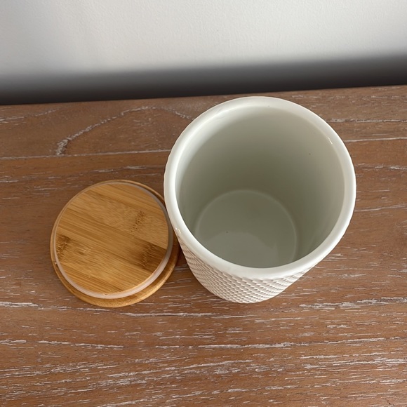 Pier 1 Textured Canister - Picture 2 of 5